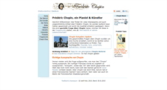 Desktop Screenshot of chopin-musik.com